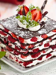 image of the Kirum layered dessert