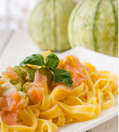 image of Salmon Gravlax Pasta